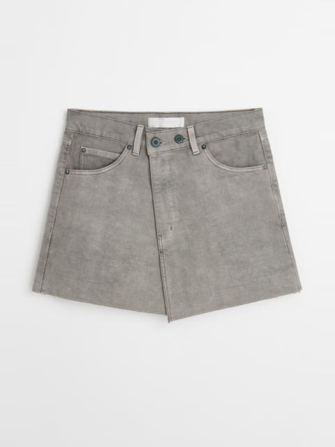 Our Legacy Cover Skirt Attic Carbon Wash Canvas