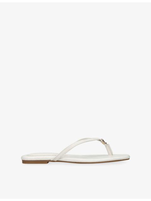 STEVE MADDEN Maliyah Flat Leather Sandals