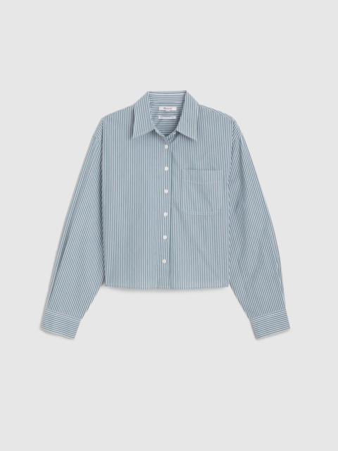 Madewell The Cropped Easy Shirt