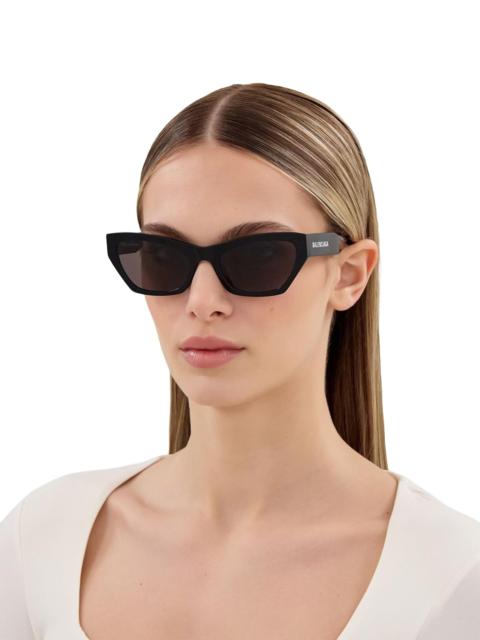 BALENCIAGA Women's Flat 56MM Cat-Eye Sunglasses - Black