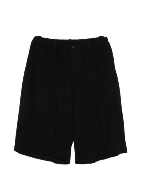Yohji Yamamoto elasticated-waistband shorts