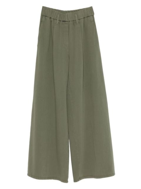 forte_forte elastic-waistband trousers