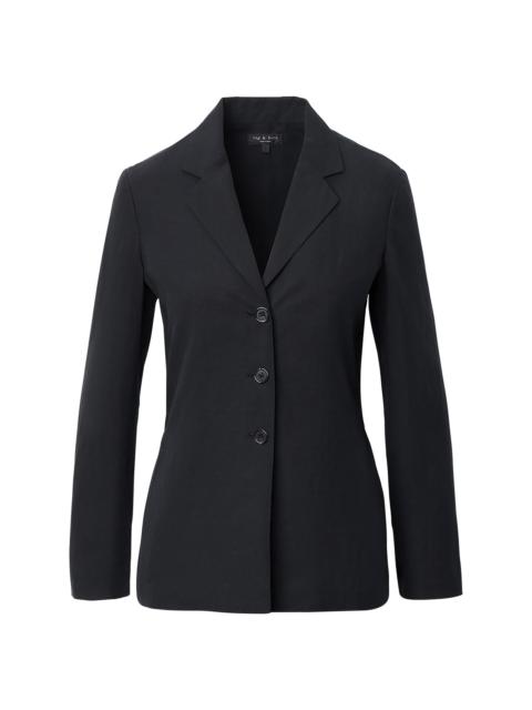 rag & bone Women's Chappell Notch Lapel Blazer - Black