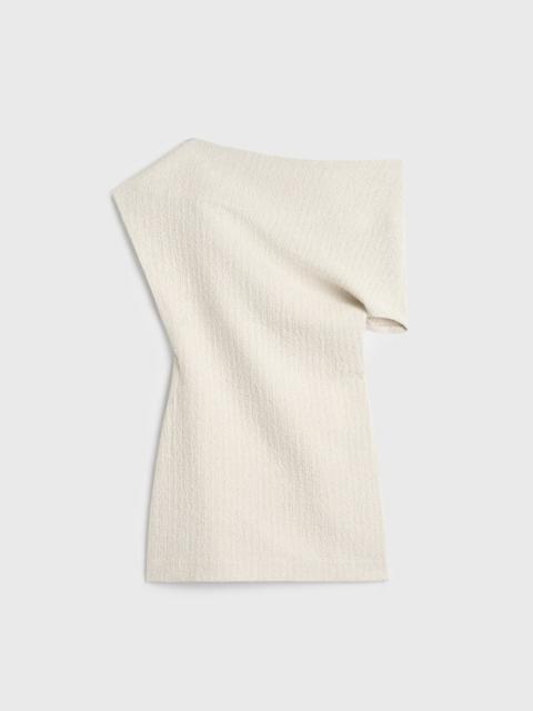 TOTEME One-shoulder top ecru