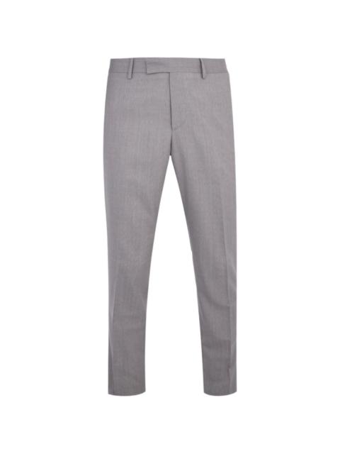 LARDINI buttoned wool trousers