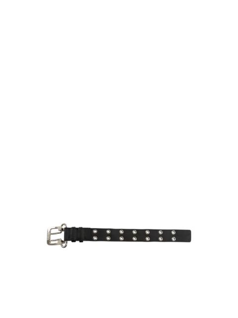 Ambush grommet leather bracelet