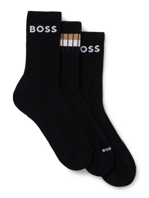 BOSS THREE-PACK OF SOCKS