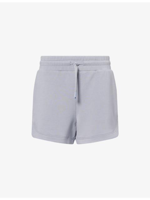 VARLEY Coulter High-Rise Stretch-Jersey Shorts