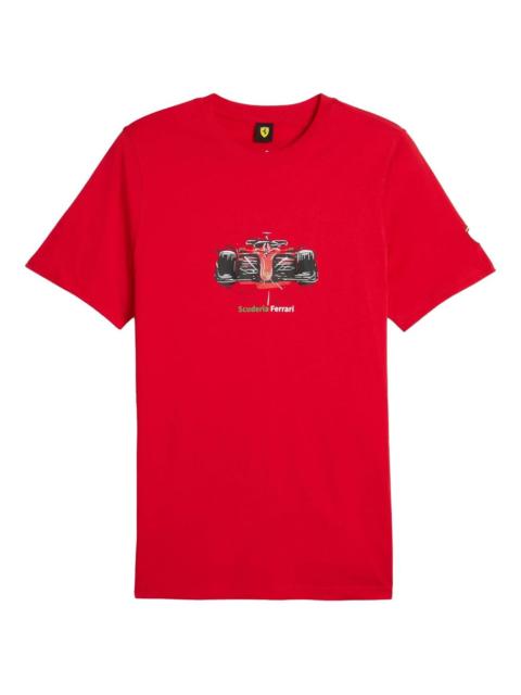 PUMA x Scuderia Ferrari Race graphic-print T-shirt