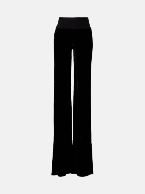 Rick Owens Bias cady crêpe wide-leg pants