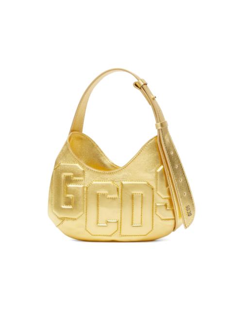 GCDS logo-patch shoulder bag