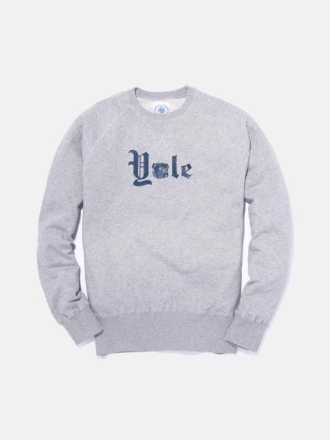 J. PRESS YALE GOTHIC SPELLOUT SWEATSHIRT