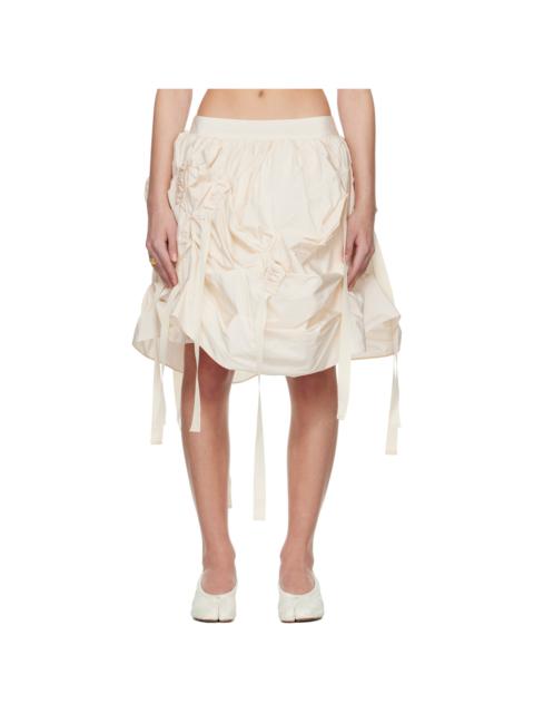 RENAISSANCE RENAISSANCE SSENSE Exclusive Bridal Capsule Versailles Midi Skirt