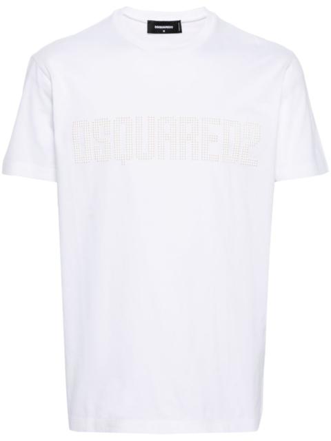 DSQUARED2 logo-appliquÃ© cotton T-shirt
