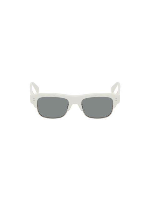 White Kenzo Paris Boke Flower Sunglasses