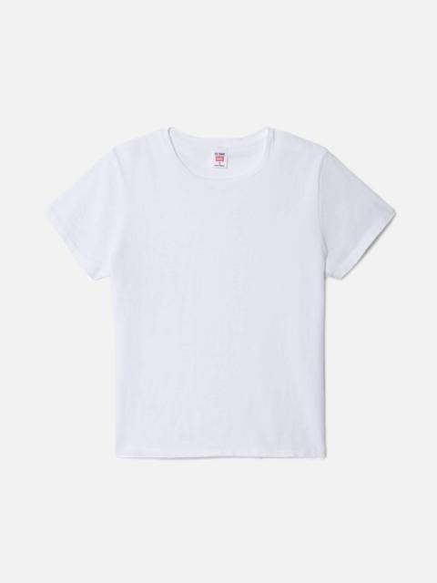 RE/DONE Hanes Heavyweight Classic Tee - Optic White
