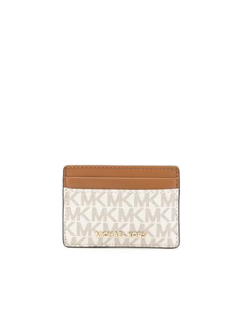 MICHAEL KORS monogram-print faux-leather wallet