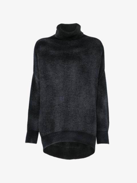 Avant Toi ribbed-knit roll-neck sweater