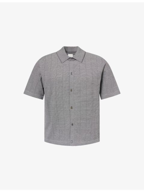 Paul Smith Checked Short-Sleeve Cotton Shirt