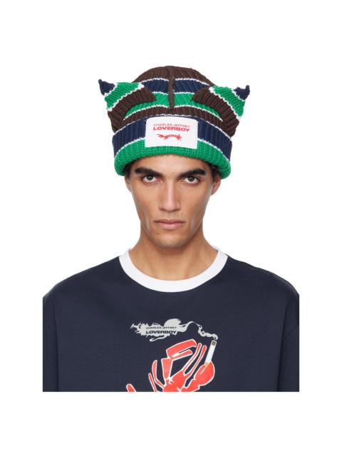 CHARLES JEFFREY LOVERBOY Multicolor Chunky Ears Beanie