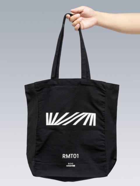 ACRONYM FIS10-RS Canvas Tote Bag Black