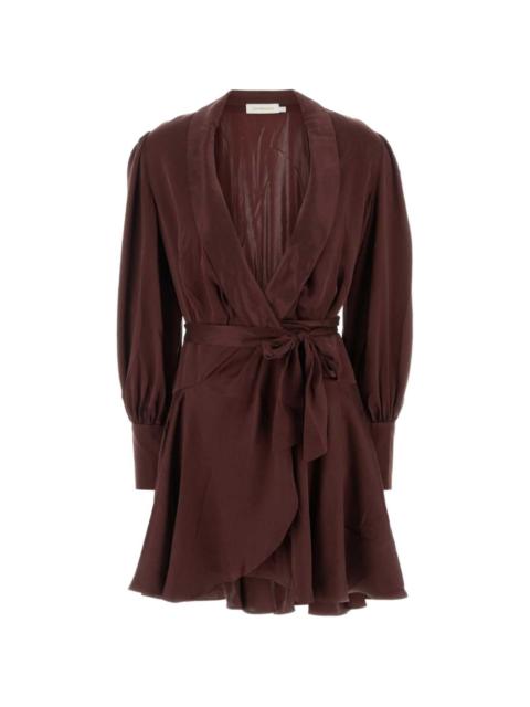 Zimmermann ruffled silk mini dress