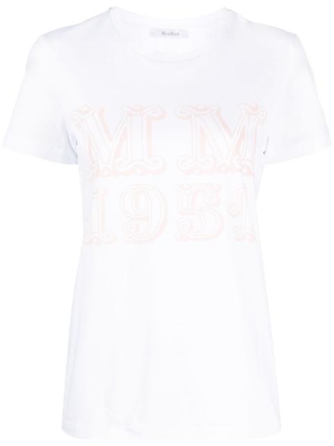 Max Mara logo-print short-sleeve cotton T-shirt