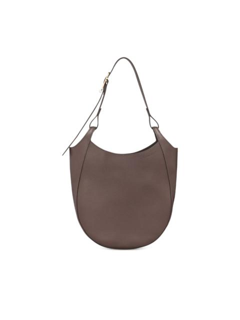 Longchamp Le Foulonné Hobo L leather shoulder bag