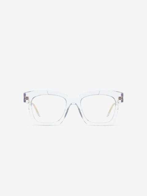 Kuboraum K5 square-frame glasses