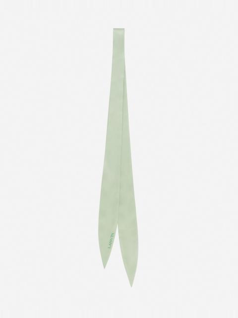 Lanvin SILK HEADBAND WITH SMALL LEAVES