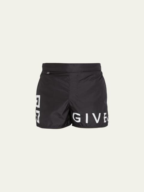 Givenchy Men's 4G Jacquard Swim Shorts