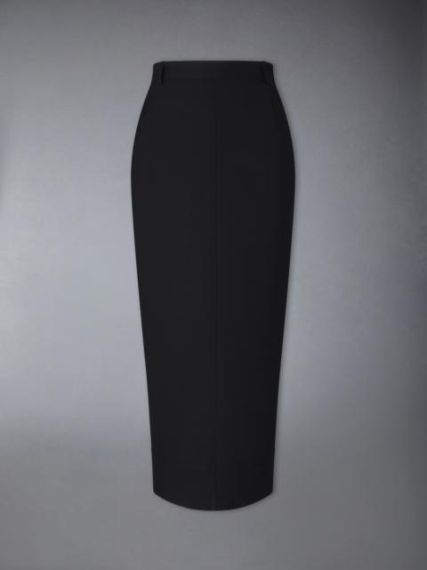 Thom Browne HOPSACK SUITING PENCIL SKIRT