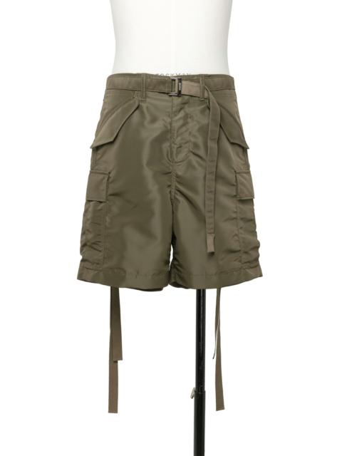 Nylon Twill Shorts