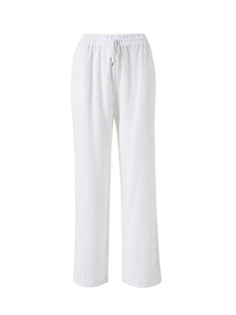 MELISSA ODABASH KRISSY WHITE TROUSER