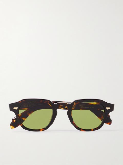 CUTLER AND GROSS 1420 Round-Frame Tortoiseshell Acetate Sunglasses
