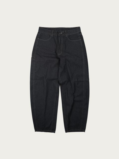 FrizmWORKS Curved Denim Pants - Black