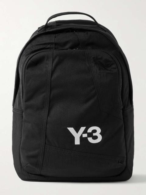 Y-3 Logo-Embroidered Canvas Backpack