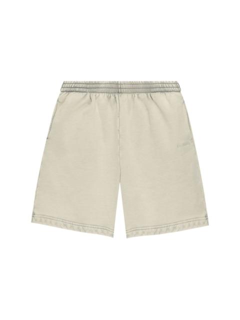 logo-embroidered track shorts