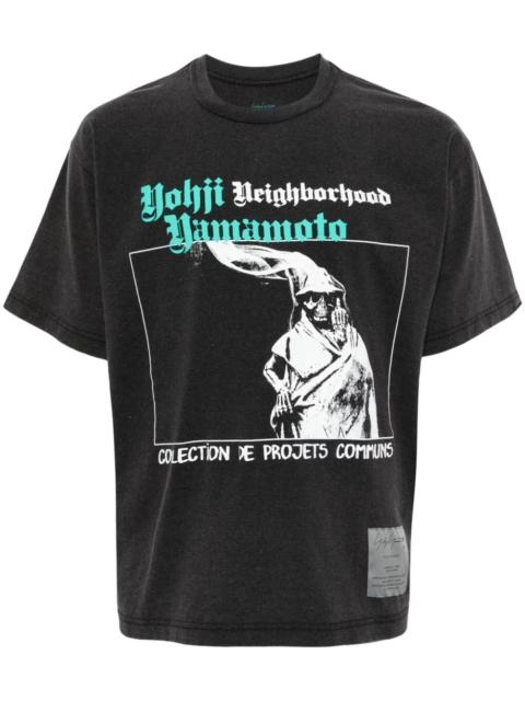 Yohji Yamamoto x NEIGHBORHOOD graphic-print cotton T-shirt