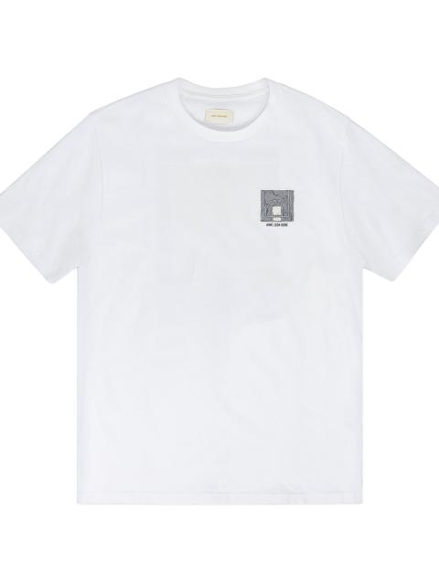 AIMÉ LEON DORE Court Tee "Bright White" FW24CT004 BRIGHT WHITE