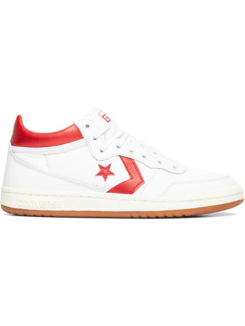 Converse Fastbreak Pro Leather Mid Metallic White Red