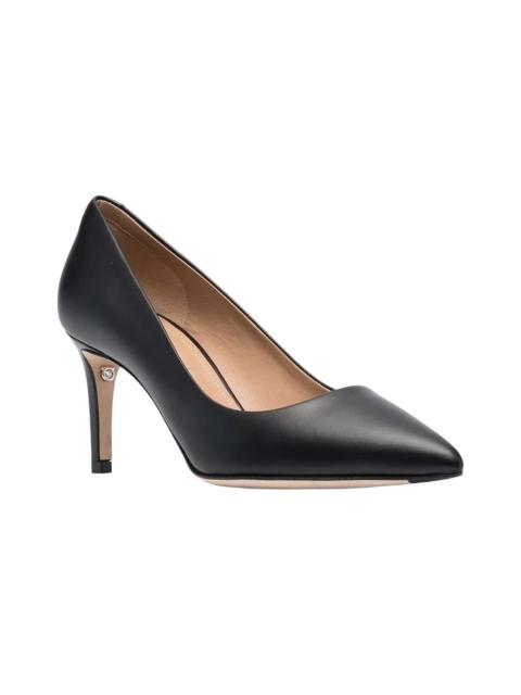 FERRAGAMO Ferragamo Ilary 70mm Leather Pump Black