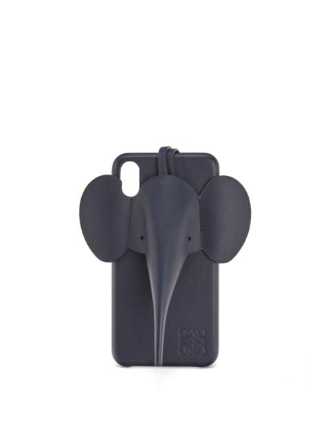 Loewe Elephant cover for iPhone XS Max in classic calfskin