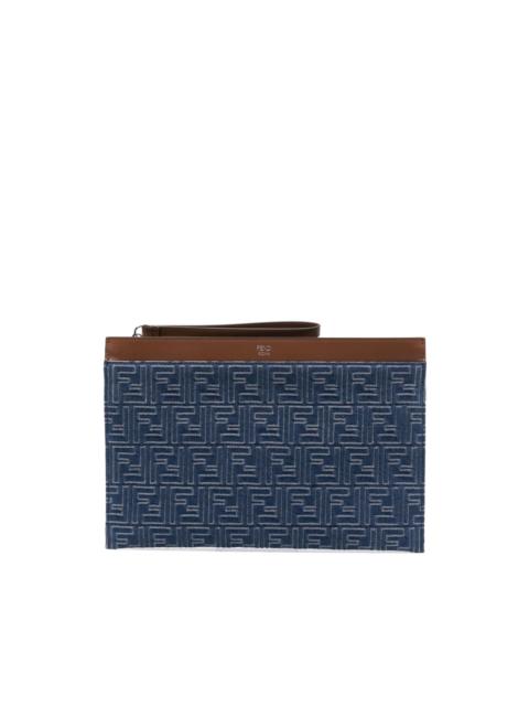 FENDI monogram clutch bag
