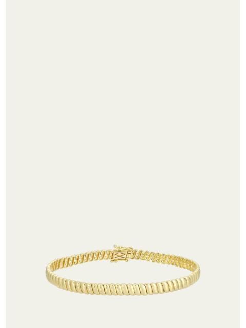 ANITA KO 18K Yellow Gold Thin Zoe Bracelet