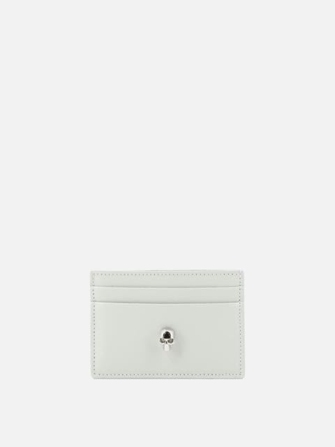 Alexander McQueen Men's Card Holder Skull Brown