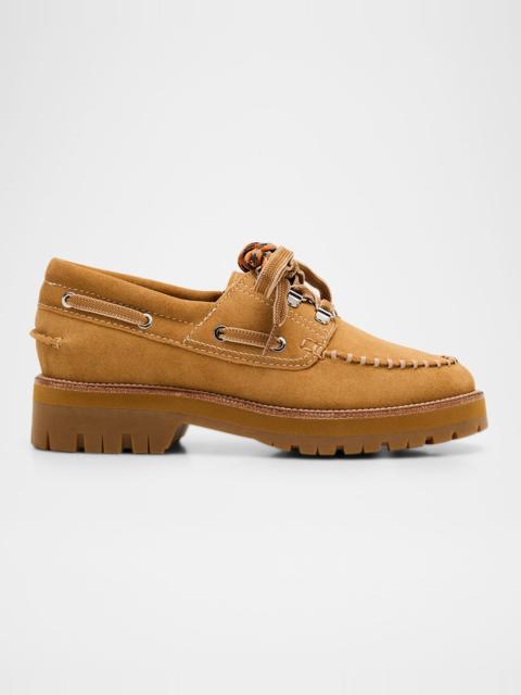 rag & bone Cameron Suede Boat Shoes