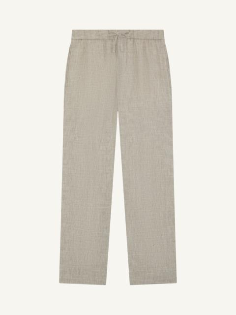 FRESCOBOL CARIOCA OSCAR LINEN TROUSERS