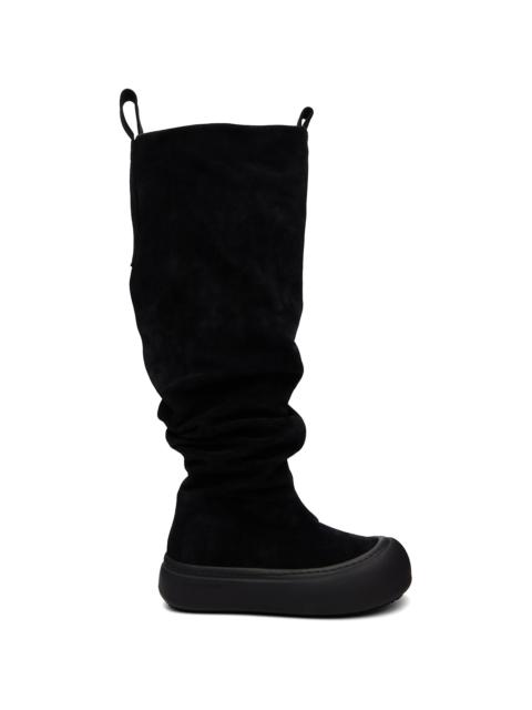 YUME YUME SSENSE Exclusive Black Fisherman Chelsea Boots