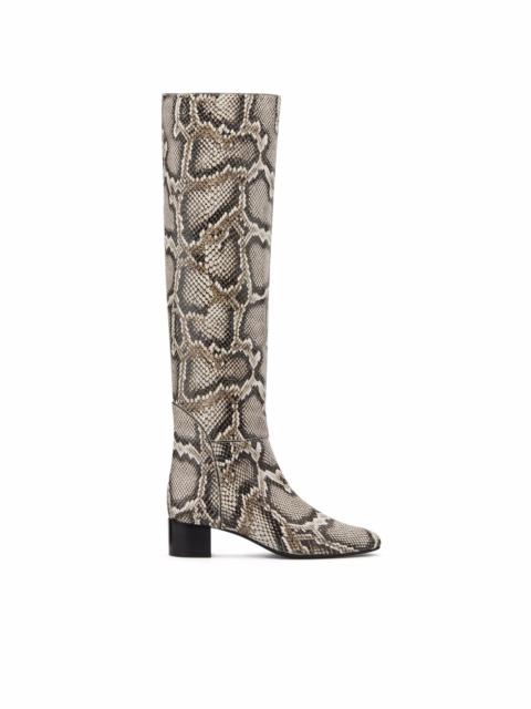 Giuseppe Zanotti Doreen snakeskin-effect boots